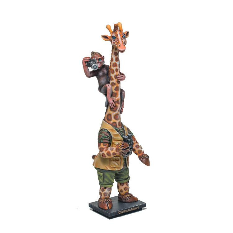 Giraffe on Safari