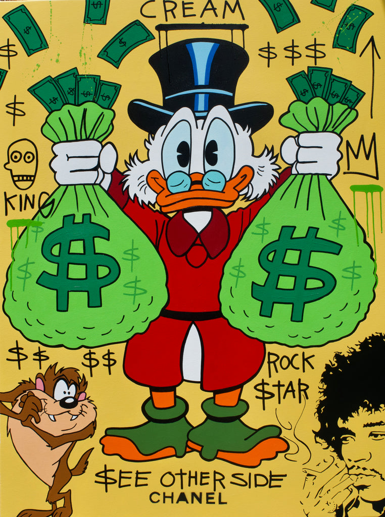 Scrooge Money Bags - Print