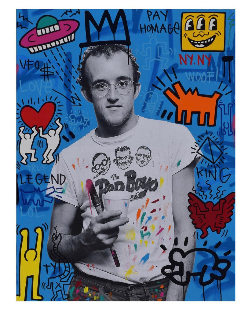Legends never die - Keith Haring