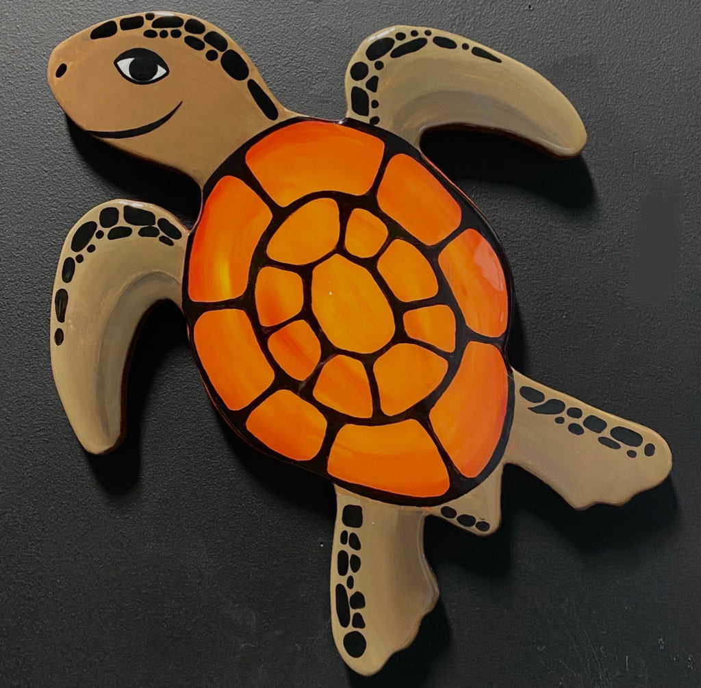Small Orange Turtle