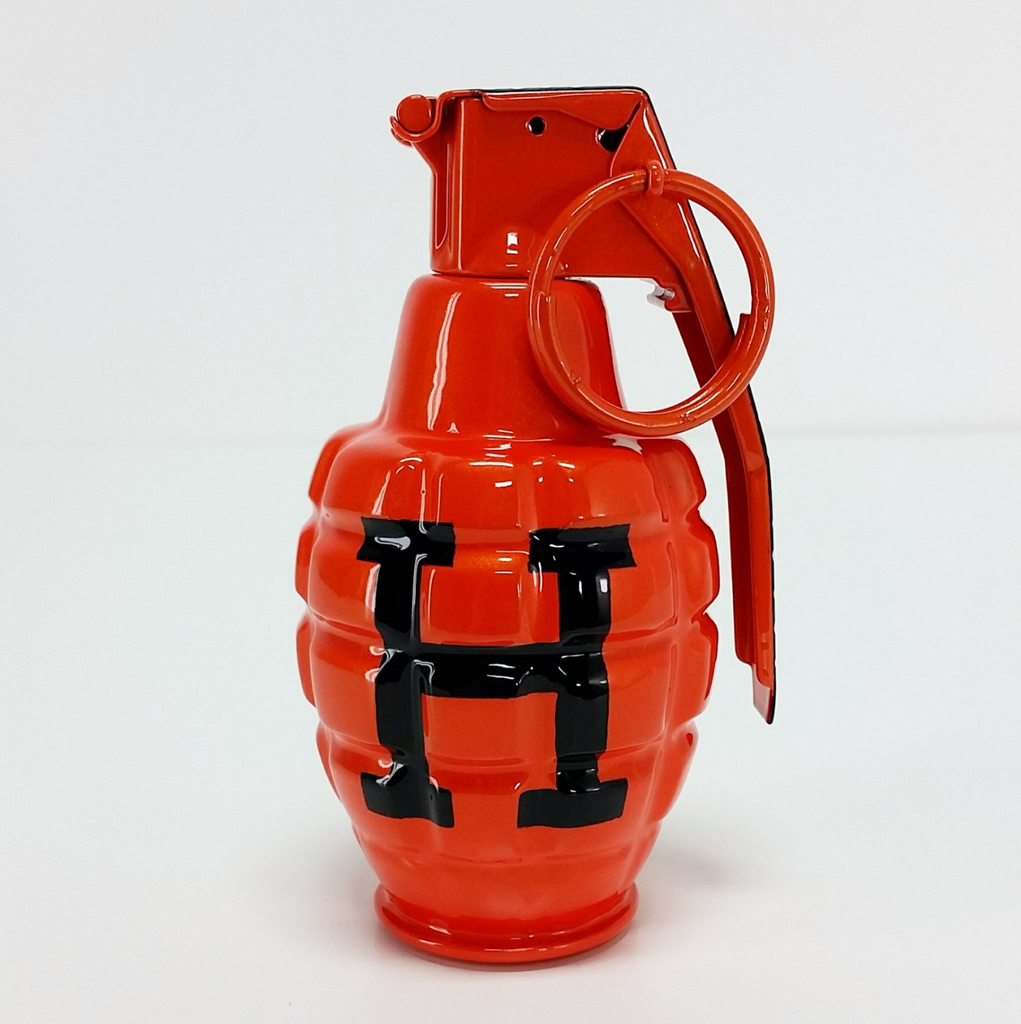 Designer Orange Art Grenade
