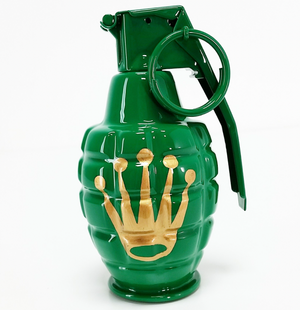 Luxury Watch Green Art Grenade