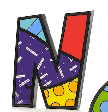 Letter N