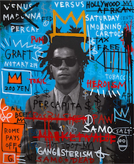 Blue Basquiat